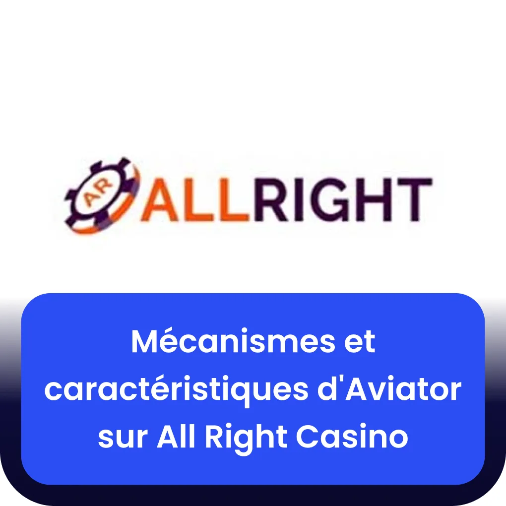 all right aviator caractéristiques