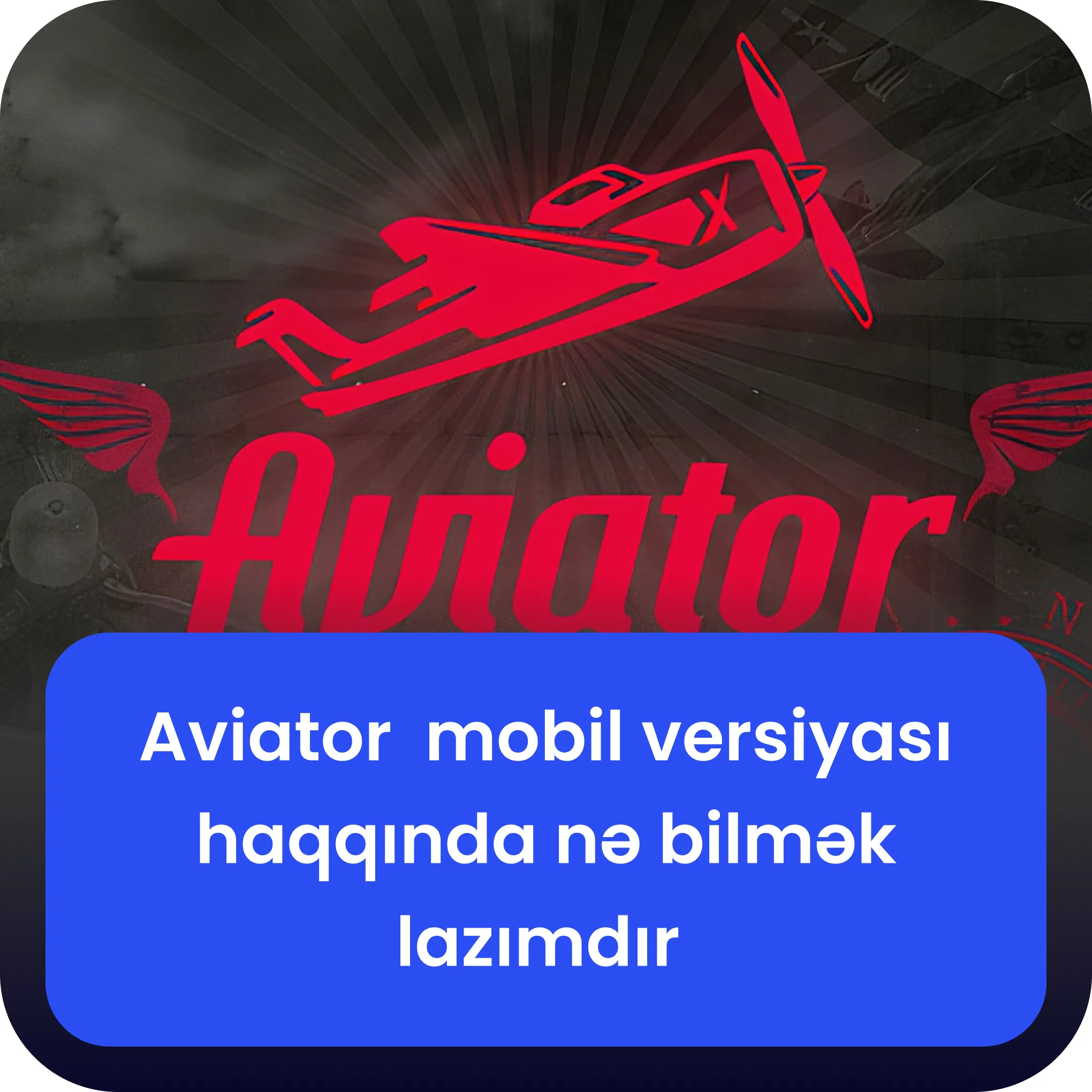 aviator mobil versiya üçün bələdçi