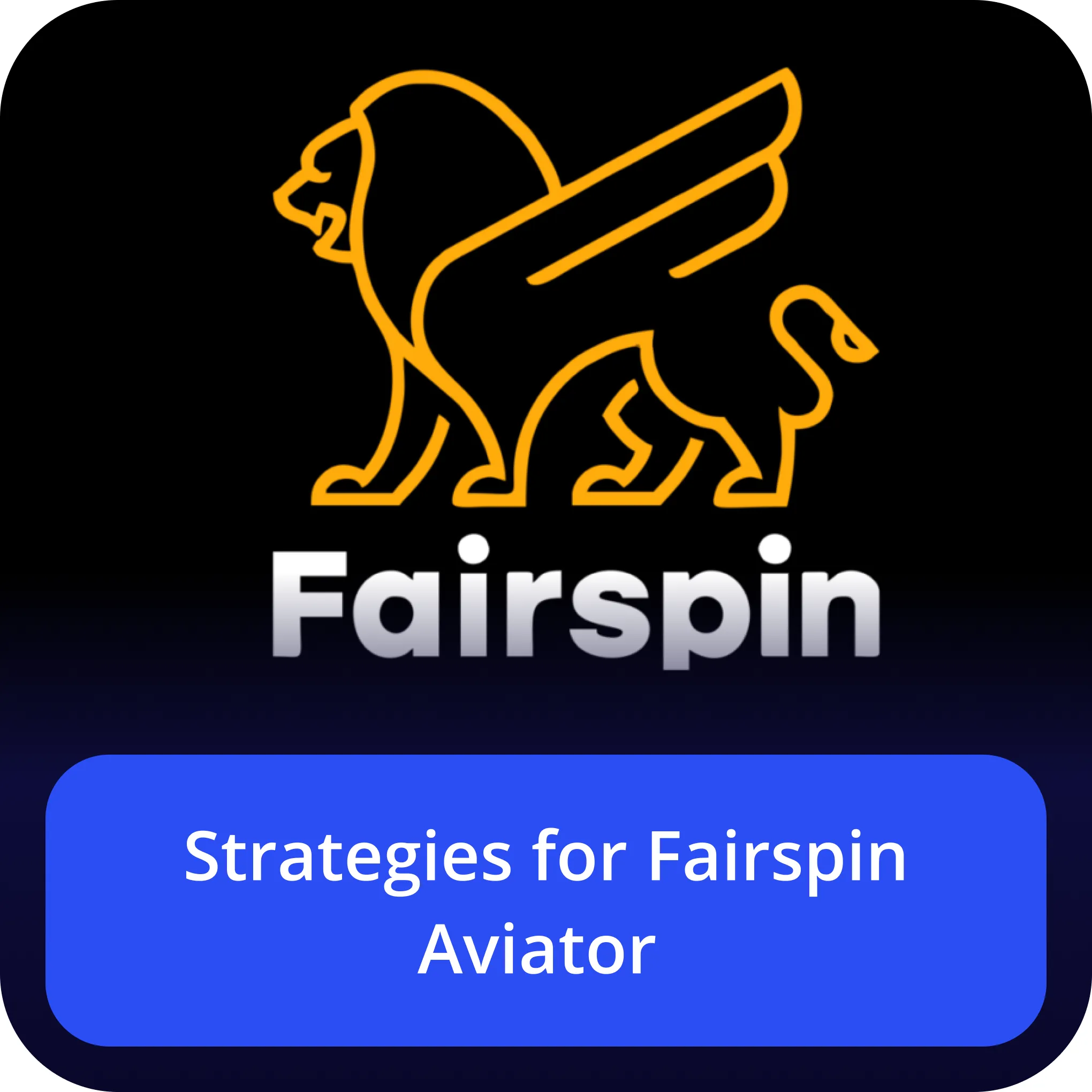 fairspin aviator strategy