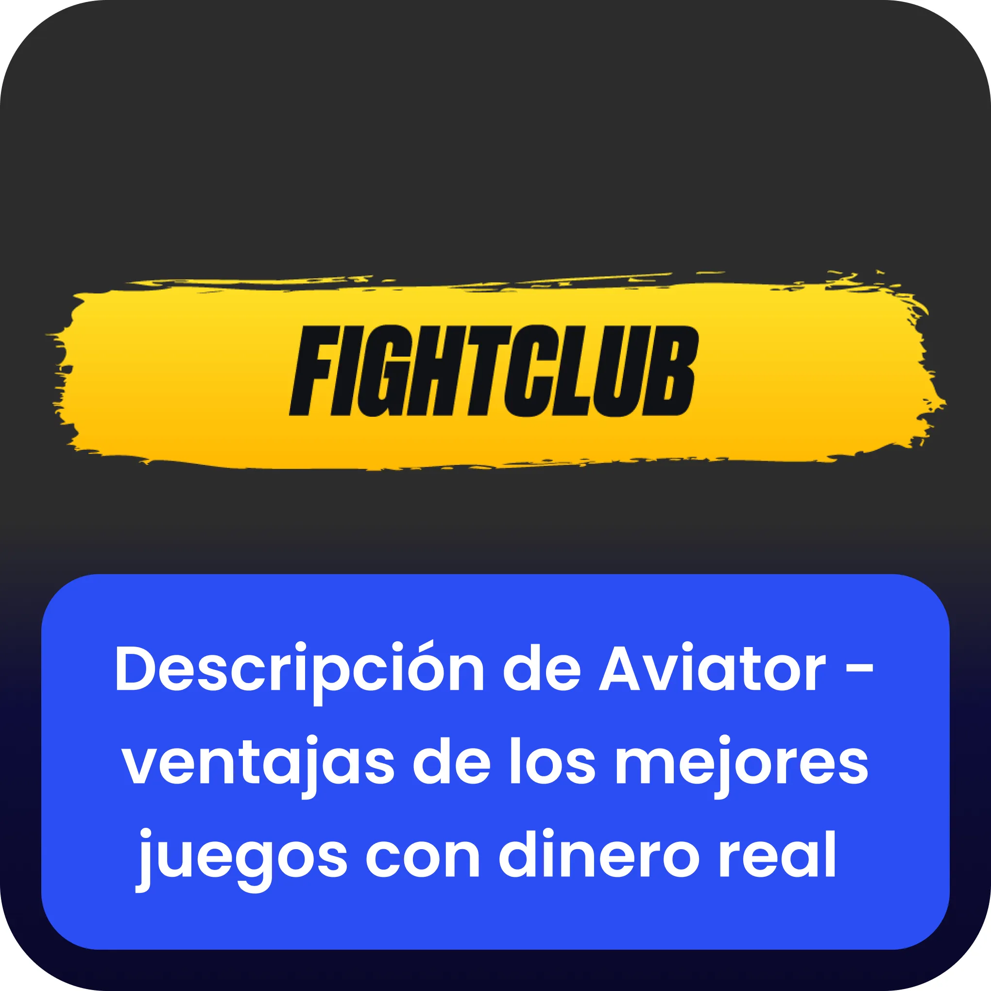 fight club aviator descripción