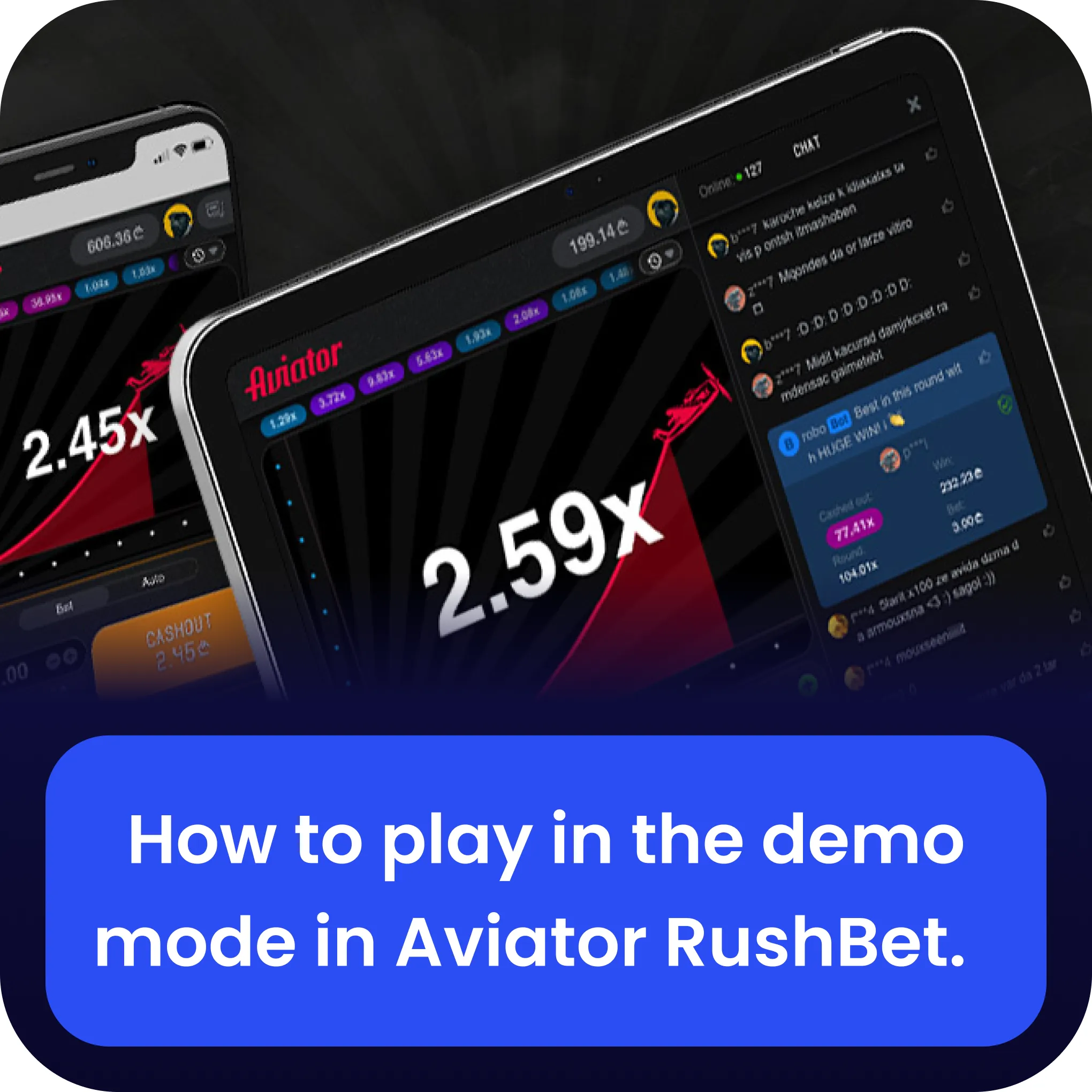 rushbet aviator demo version