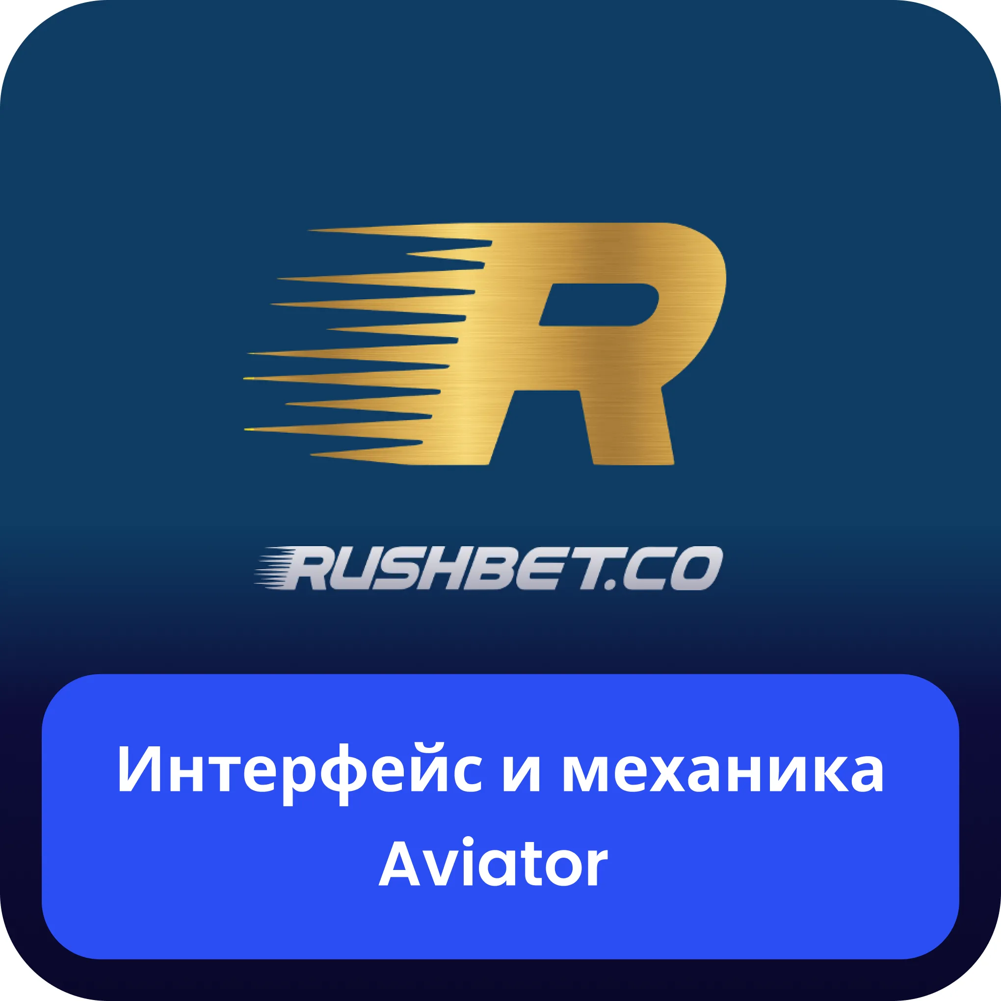 rushbet авиатор интерфейс