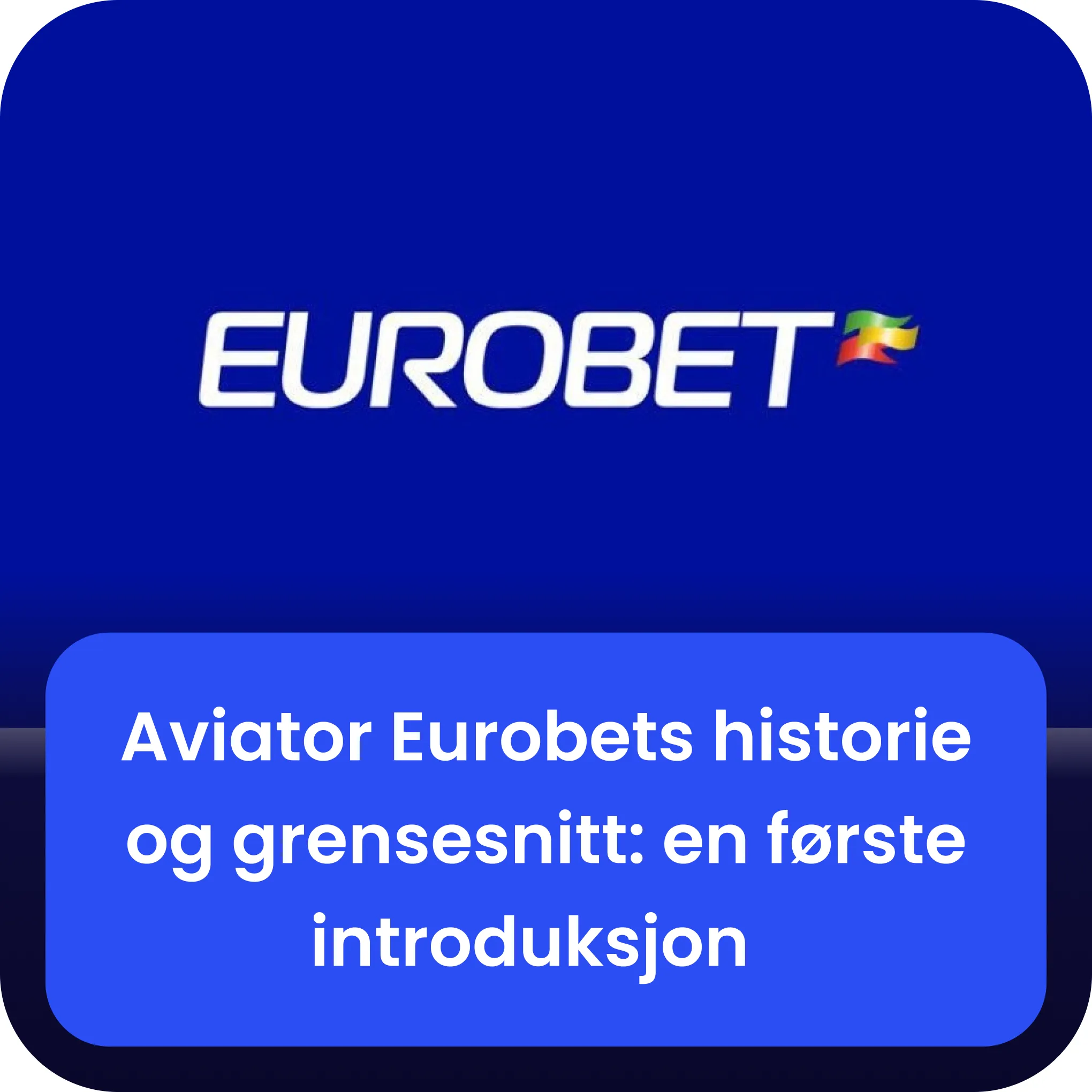 eurobet aviator handling