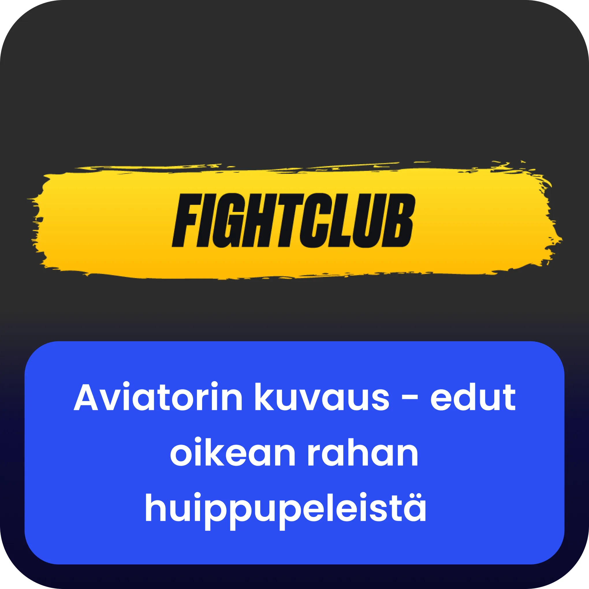 fight club aviator kuvaus