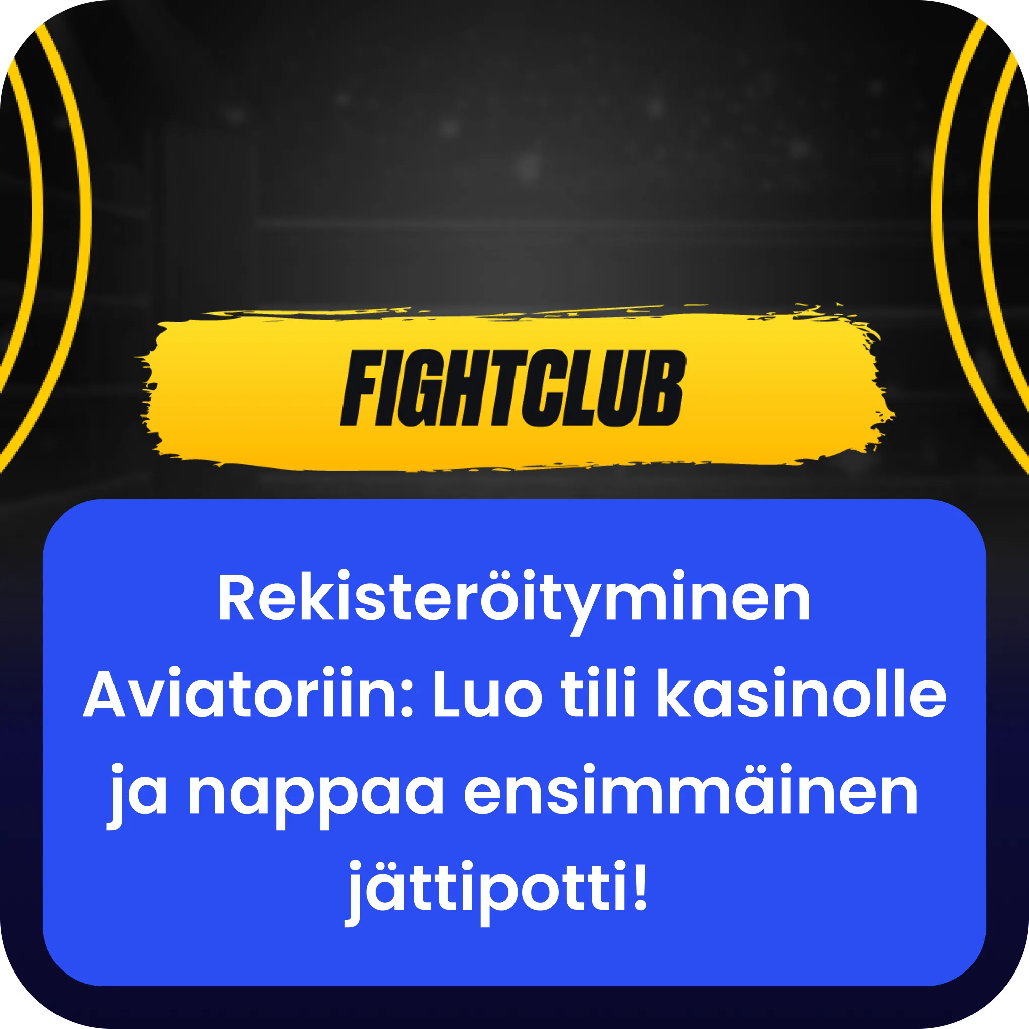 fight club aviator rekisteröidy