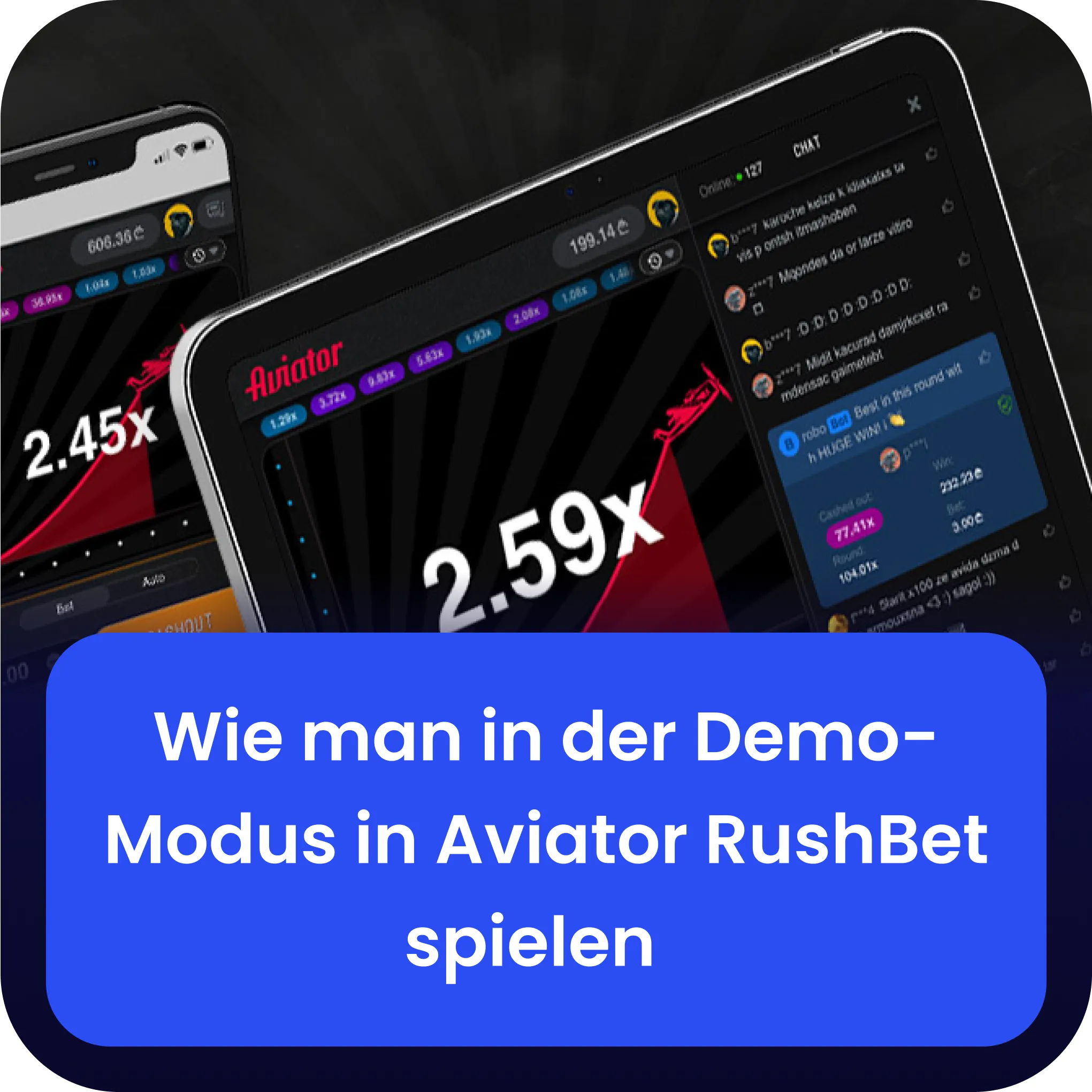 rushbet aviator Demo-Modus